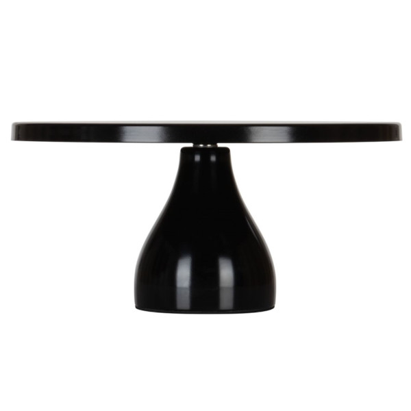 black cake stand