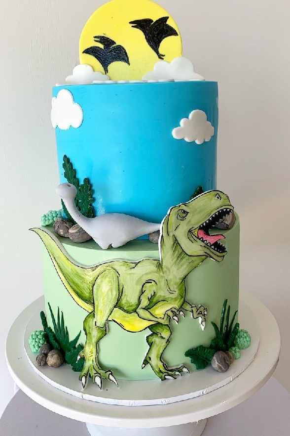 Dinosaur Cake