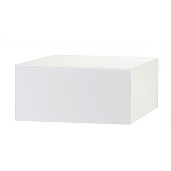 white plinth