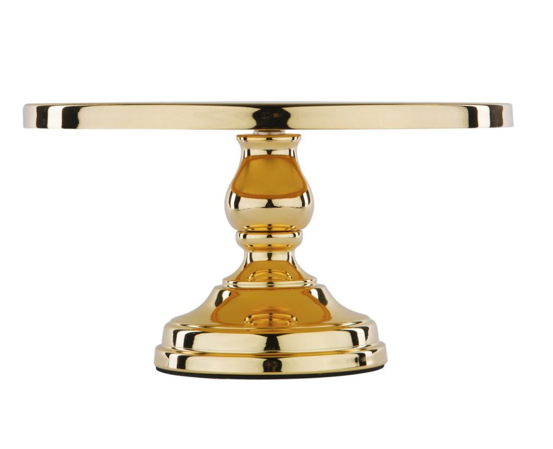 12 inch gold stand